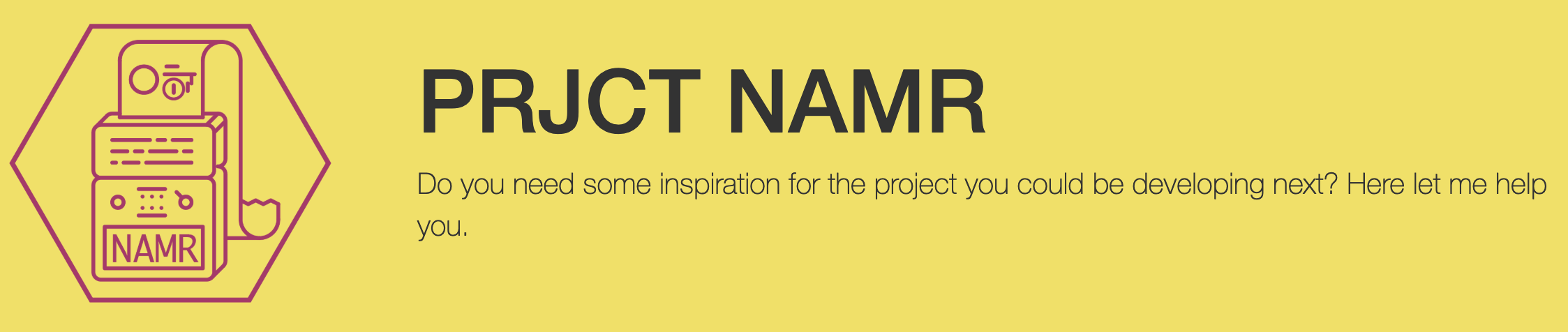 Need a code name for your new project?